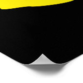 Say Cheeseおもしろい Photographer Pun Dark BG ポスター (角)