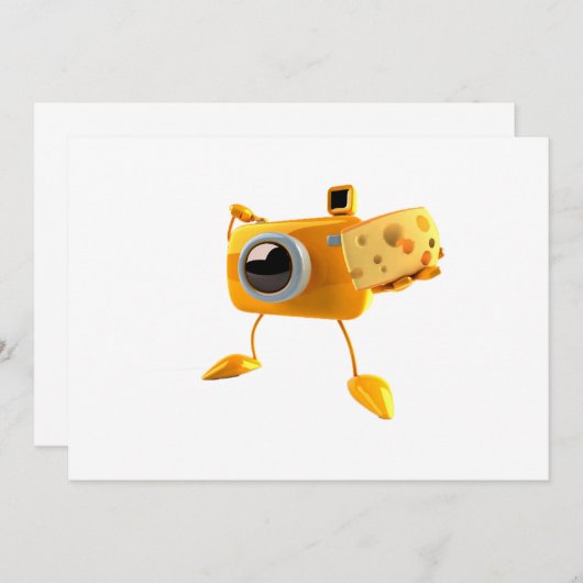 Say Cheese招待状 招待状 (正面/裏面)