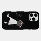 「Say Cheese」美少女カスタマイズ可能 iPhoneケース (裏面横)