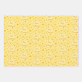 「Say Cheese」Holey Swiss Cheeseカスタマイズ可能 ラッピングペーパーシート (正面2)