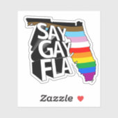 SAY GAY FLA シール (シート)
