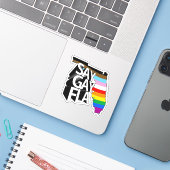 SAY GAY FLA シール (ノートパソコンとiPhone)