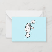 Say Hi Managerノートカード ノートカード (正面)