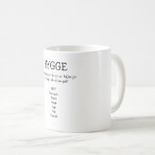 SAY HYGGEの発音おもしろいカスタム法 コーヒーマグカップ (正面右)