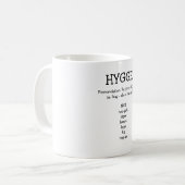 SAY HYGGEの発音おもしろいカスタム法 コーヒーマグカップ (正面左)