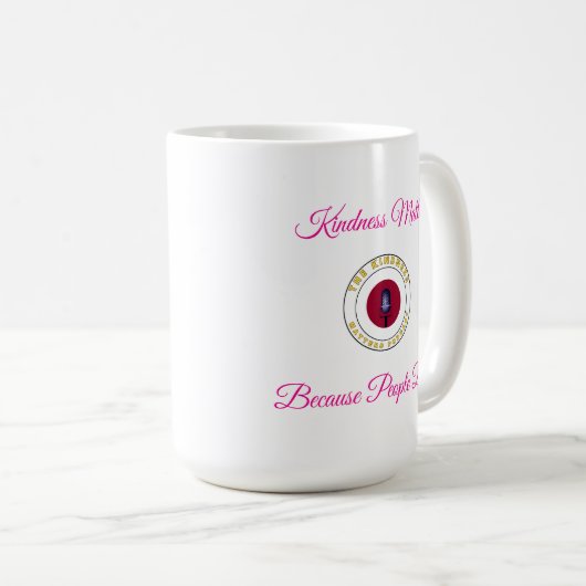 Say It Again Mug コーヒーマグカップ (正面右)