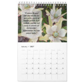 Say It Daily Affirmations in Bloom 12-months カレンダー (1月 2027)