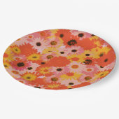 "Say it in Flowers" Paper Plate ペーパープレート (アングル)