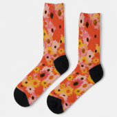 "Say it in Flowers" Socks ソックス (左)