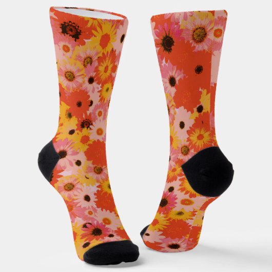 "Say it in Flowers" Socks ソックス (傾斜あり)
