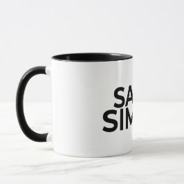 Say it Simply Minimalist Zen Quote Coffee Mug マグカップ