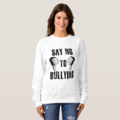 Say No to Bullying スウェットシャツ (正面フル)