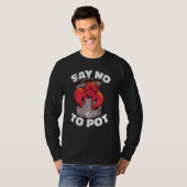 Say No To Pot Crawfish Lobster Boil Mardi Gras Fie Tシャツ (正面フル)