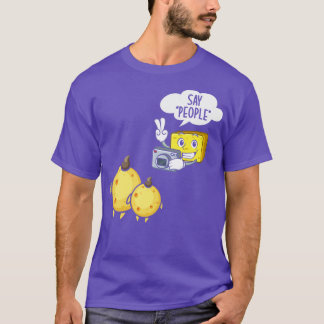 Say People Cheesy Photographer Tシャツ