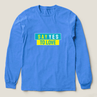 Say Yes To Love Graphic  トライブレンドＴシャツ
