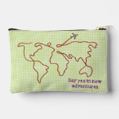 SAY YES TO NEW ADVENTURES BAG  アクセサリーポーチ (裏面)