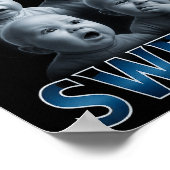 Say You Swear Ai Niche Baby Holding Back Laugh Gen ポスター (角)