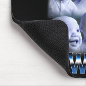 Say You Swear Ai Niche Baby Holding Back Laugh Gen マウスパッド (コーナー)