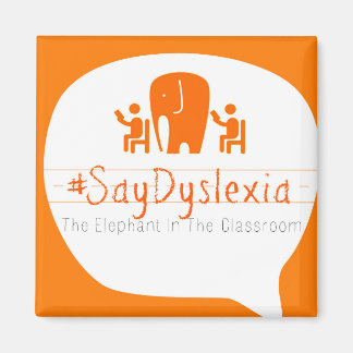 #SayDyslexiaマグネット – 吹き出しロゴ マグネット