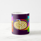 Sayhaykiの   はっきりしたな虹 コーヒーマグカップ (中央)