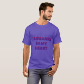 saying fairbanks in my heart with cool effects for tシャツ (正面フル)
