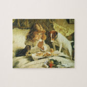 Saying Our Prayers, Suspense Charles Burton Barber ジグソーパズル (横)