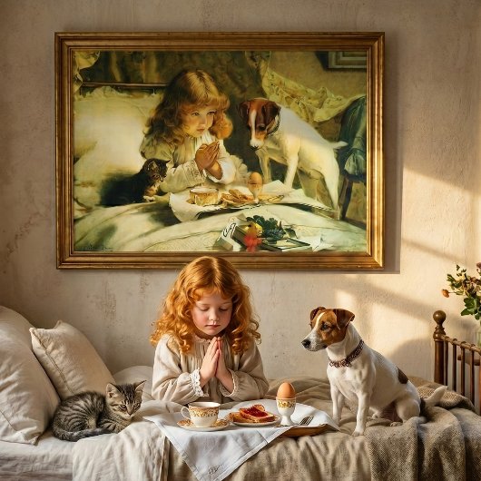 Saying Our Prayers, Suspense Charles Burton Barber ポスター