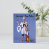 Sayles™をスキップする(_I)販売を増やすポストカード ポストカード (スタンド正面)