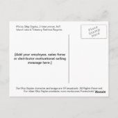 Sayles™をスキップする(_I)販売を増やすポストカード ポストカード (裏面)