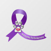 #SayNoToSolensia認識度リボンウィンドウの固定 ウィンドウサイン (シート)