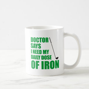 Says Daily Dose Of博士の鉄のマグ コーヒーマグカップ
