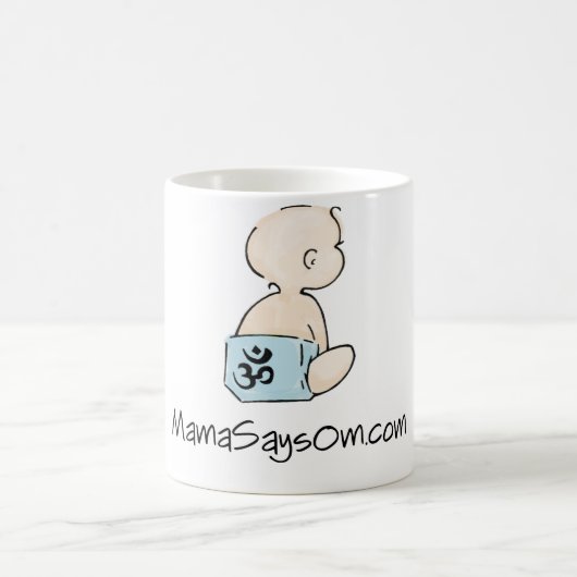 Says Omママのコーヒー・マグ(男の子) コーヒーマグカップ (中央)