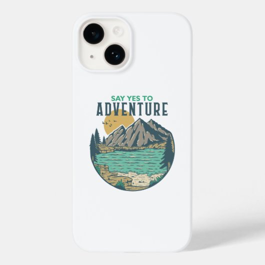 SayYesto Adventure Case-Mate iPhoneケース (裏面)