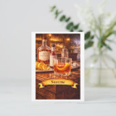 Sazerac Cocktail (American Food Series) ポストカード (スタンド正面)