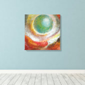 Sazi Runiへの道はラモナ・ワラハ キャンバスプリント (インサイチュ (ウッドフロア))