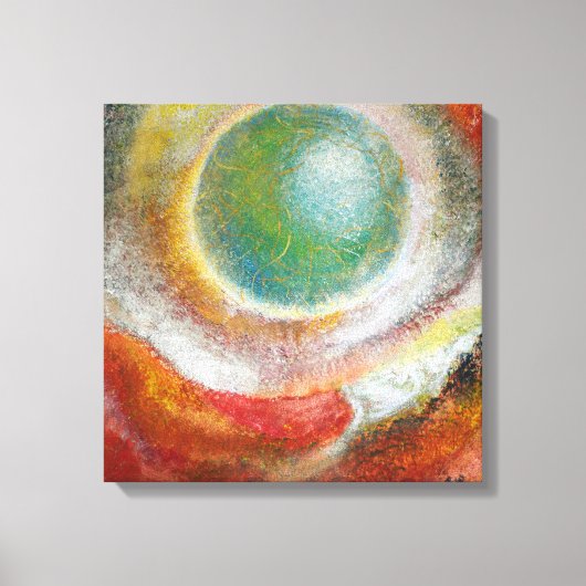 Sazi Runiへの道はラモナ・ワラハ キャンバスプリント (正面)