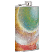 Sazi Runiへの道"ビニールフラッ包まれたク フラスク (右)