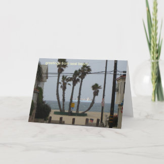 SBカード2008年からの挨拶 カード