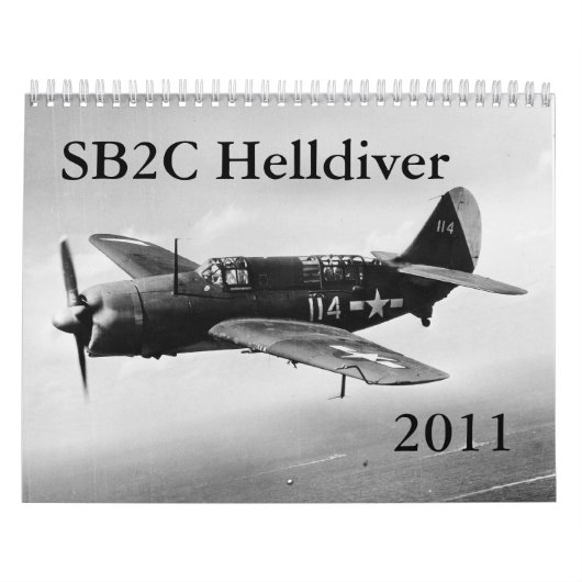 SB2Cヘルダイバー カレンダー (カバー)