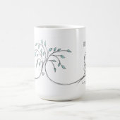 SB HLのハートの コーヒーマグカップ (中央)