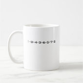 SBCの点火順序 コーヒーマグカップ (左)