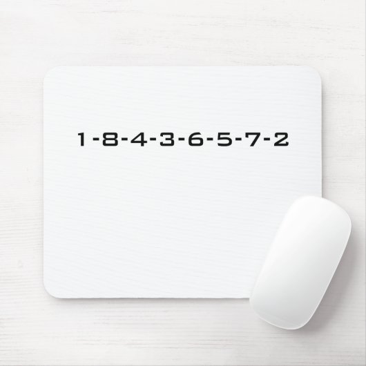 SBCの点火順序 マウスパッド (マウス)