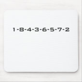 SBCの点火順序 マウスパッド (正面)