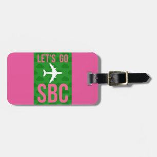 SBCの荷物の行こうラベル ラゲッジタグ