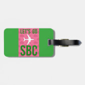 SBCの荷物の行こうラベル ラゲッジタグ (裏面横)