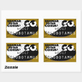 SBC&Co.X Nolobotamus春2017リリースステッカー 長方形シール (シート)