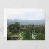 SBCCからのサンタバーバラビュー ポストカード (正面/裏面)