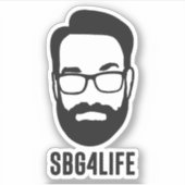 SBG4LIFE – スウィートベビー集団ビニールステッカー シール (正面)