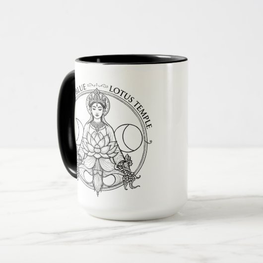 SBLT Goddess and Lotus Mug マグカップ (正面左)
