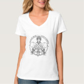 SBLT Goddess and Lotus Mug Tシャツ (正面)